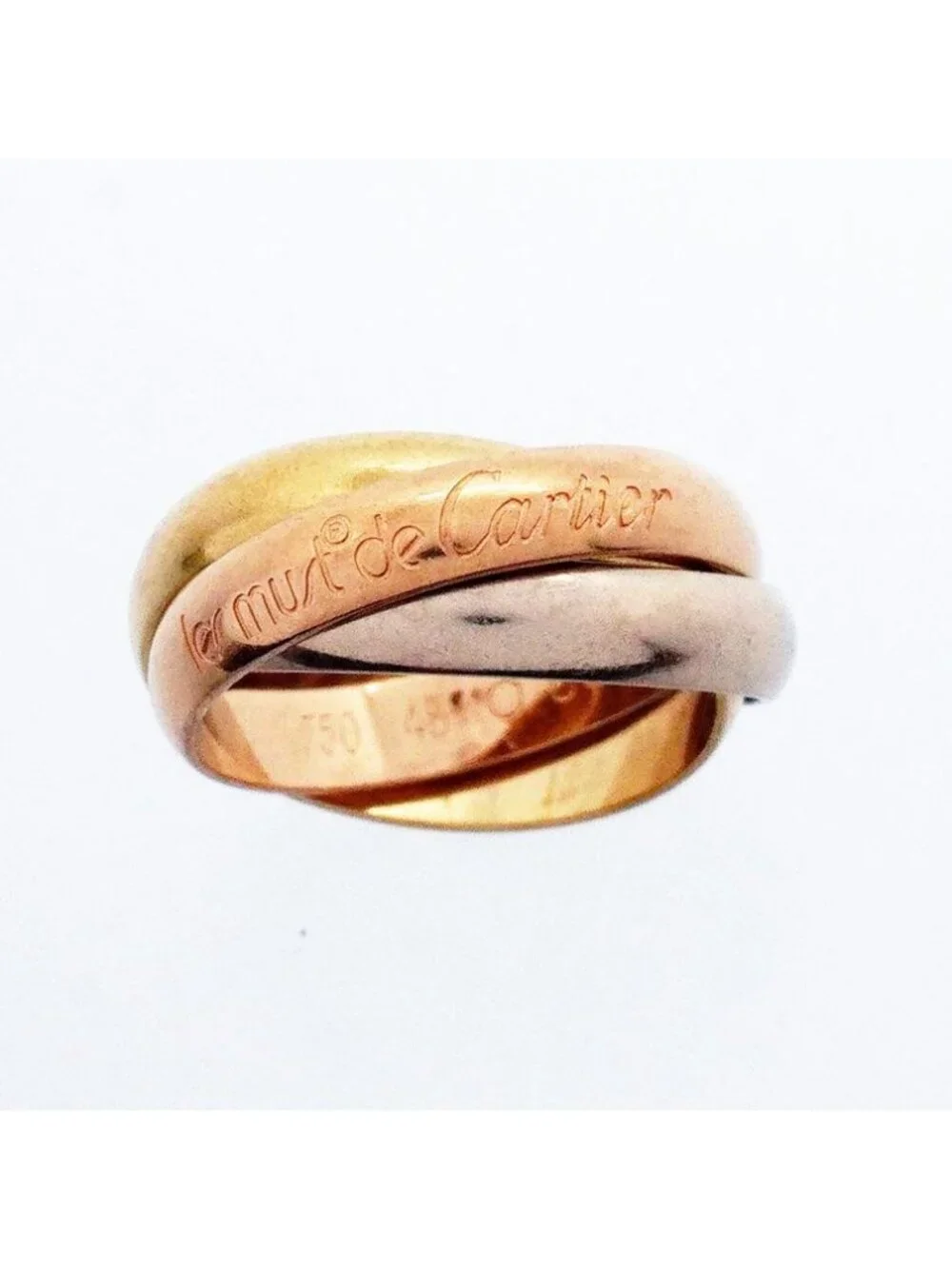 Cartier ring trinity